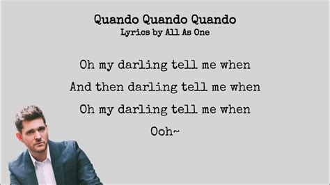 quando quando lyrics meaning.